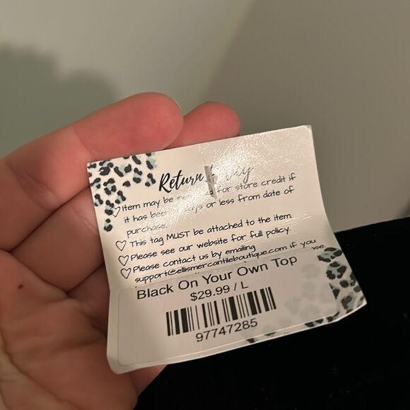 NWT Zenana Large Vneck sweater    E - Picture 6 of 8